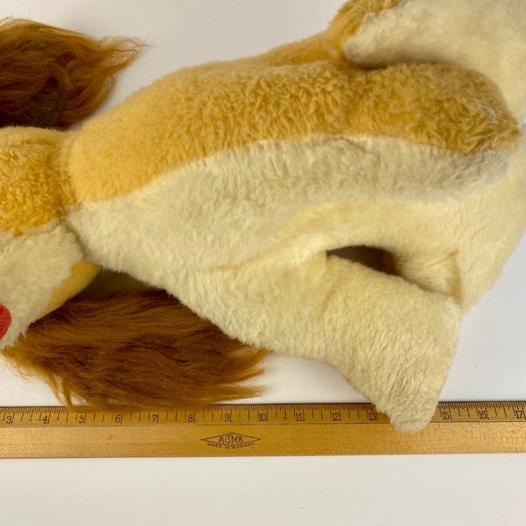 Vintage Disney Lady 1970s 18 in Plush Collectible California Stuffed Toys USA - Picture 9 of 9